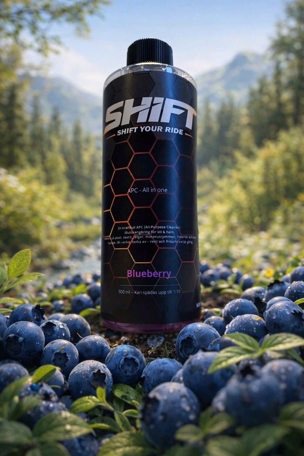 APC med doft av Blueberry